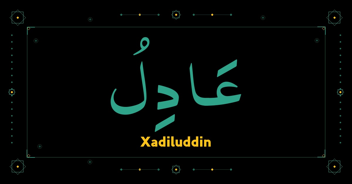 Xadiluddin