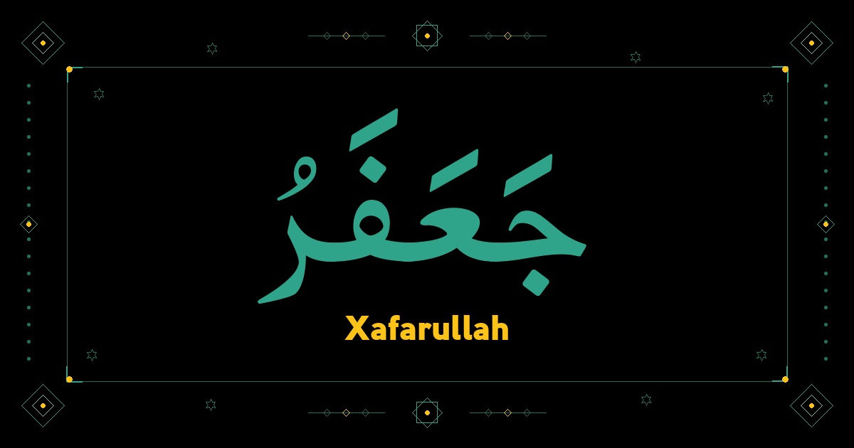 Xafarullah
