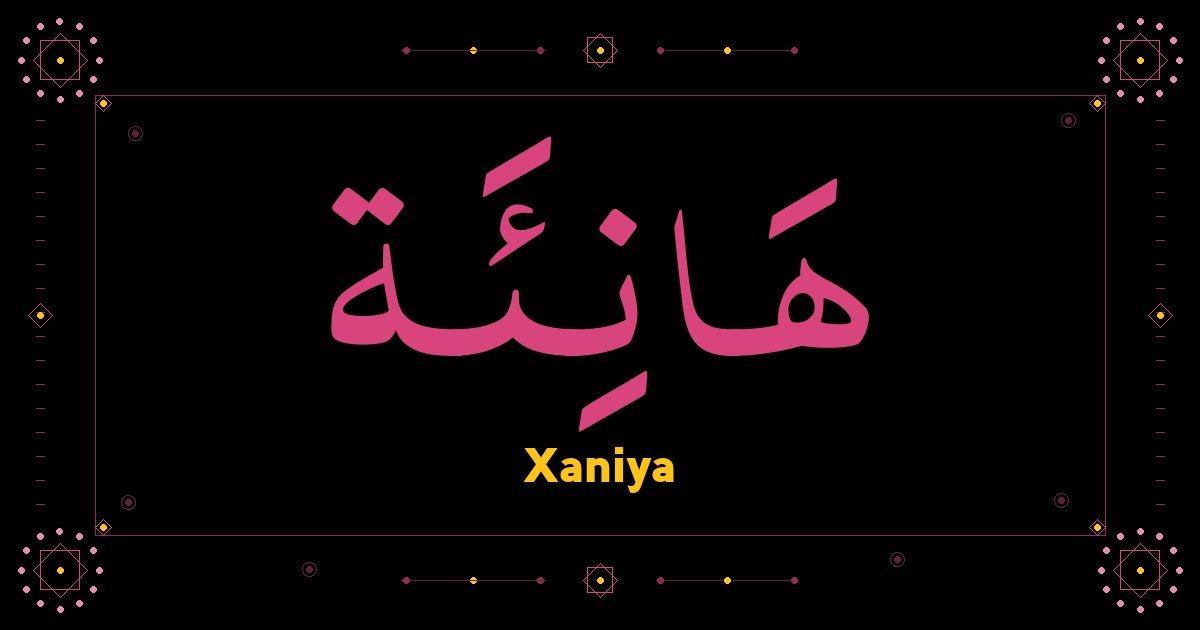 Xaniya