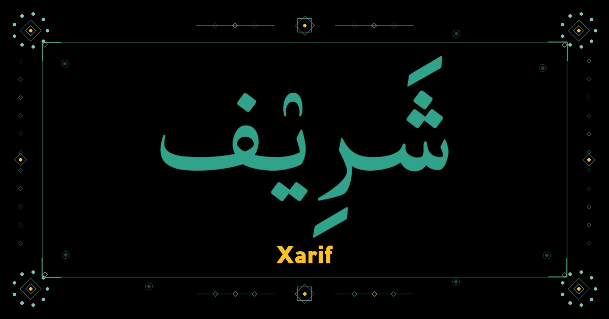 Xarif
