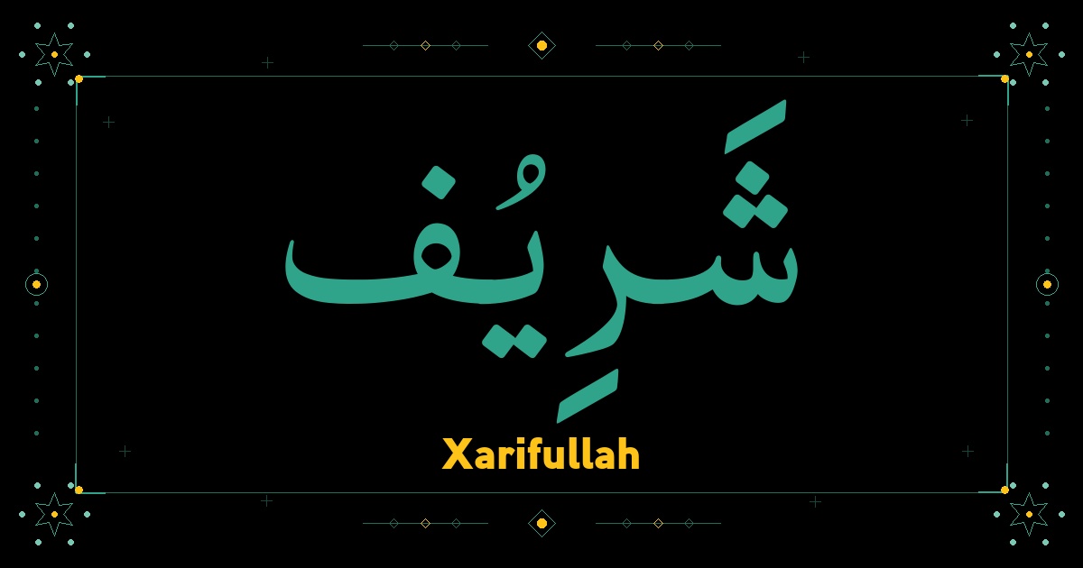 Xarifullah