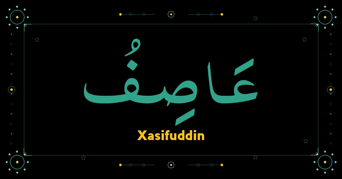 Xasifuddin