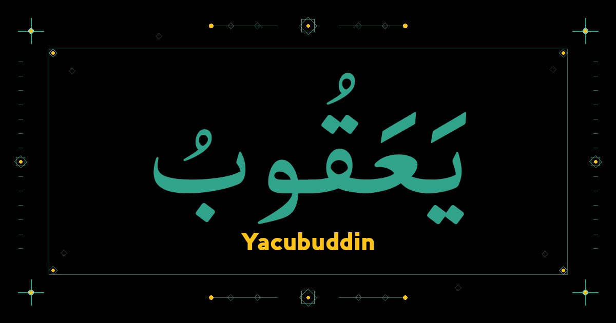 Yacubuddin