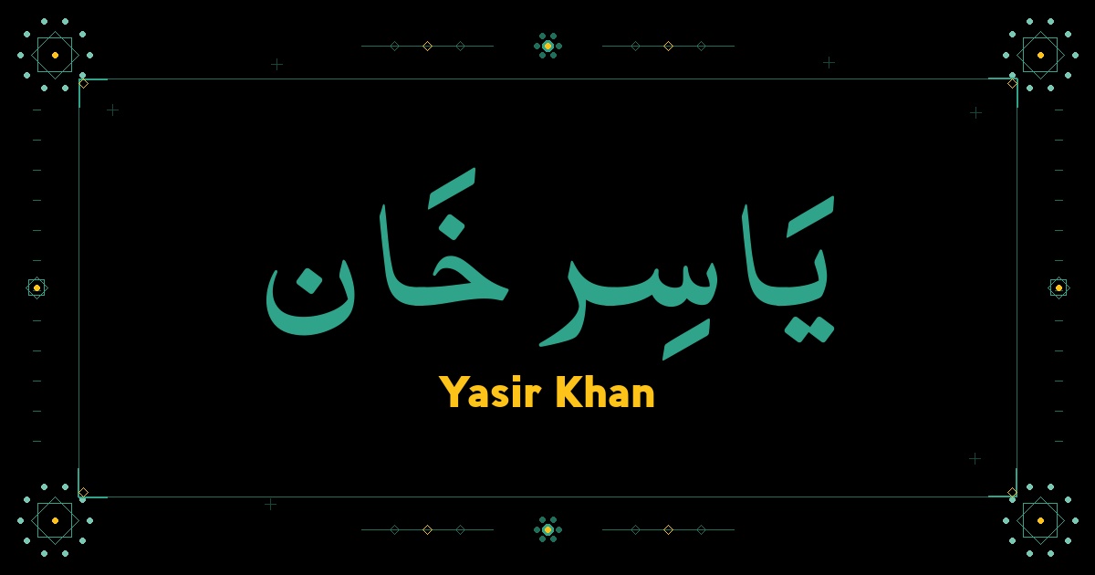Yasir Khan