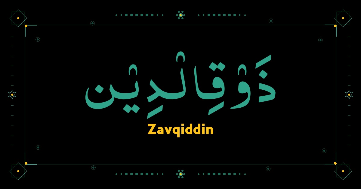 Zavqiddin