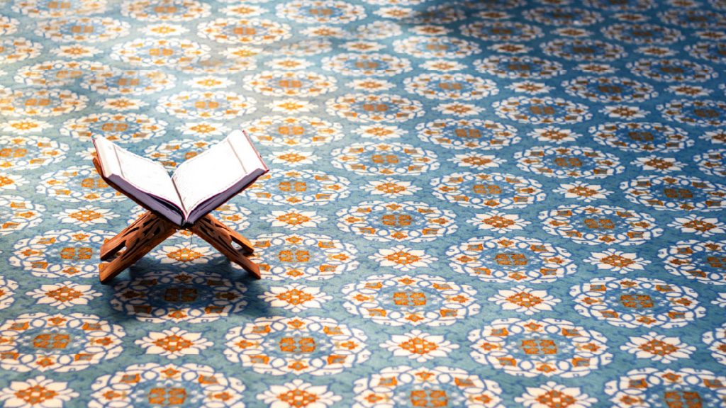 Quran in mosque
