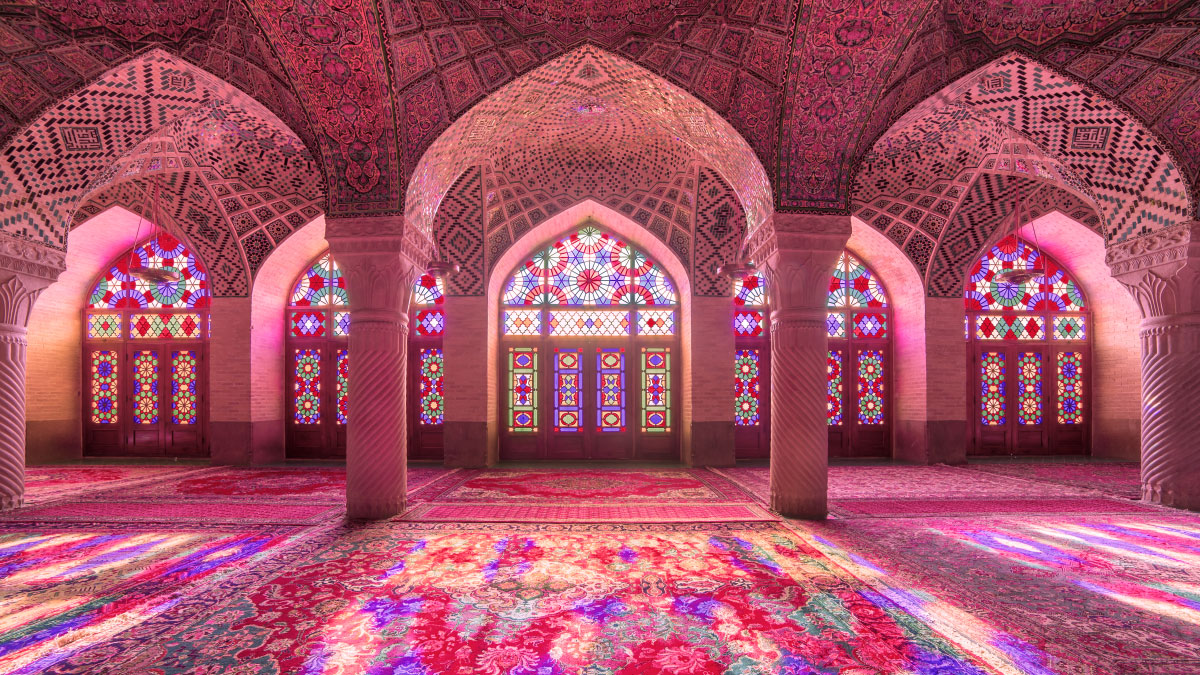 Pink Mosque - a living work of art